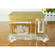 Crystal Business Set für Firmengeschenke Crystal Pen Holder